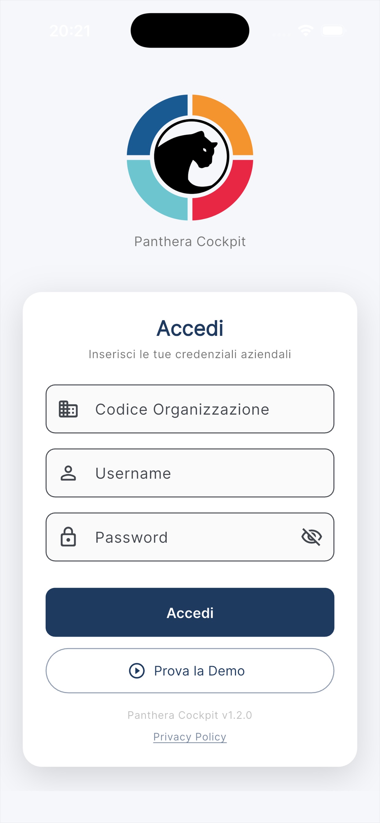 Login & Autenticazione