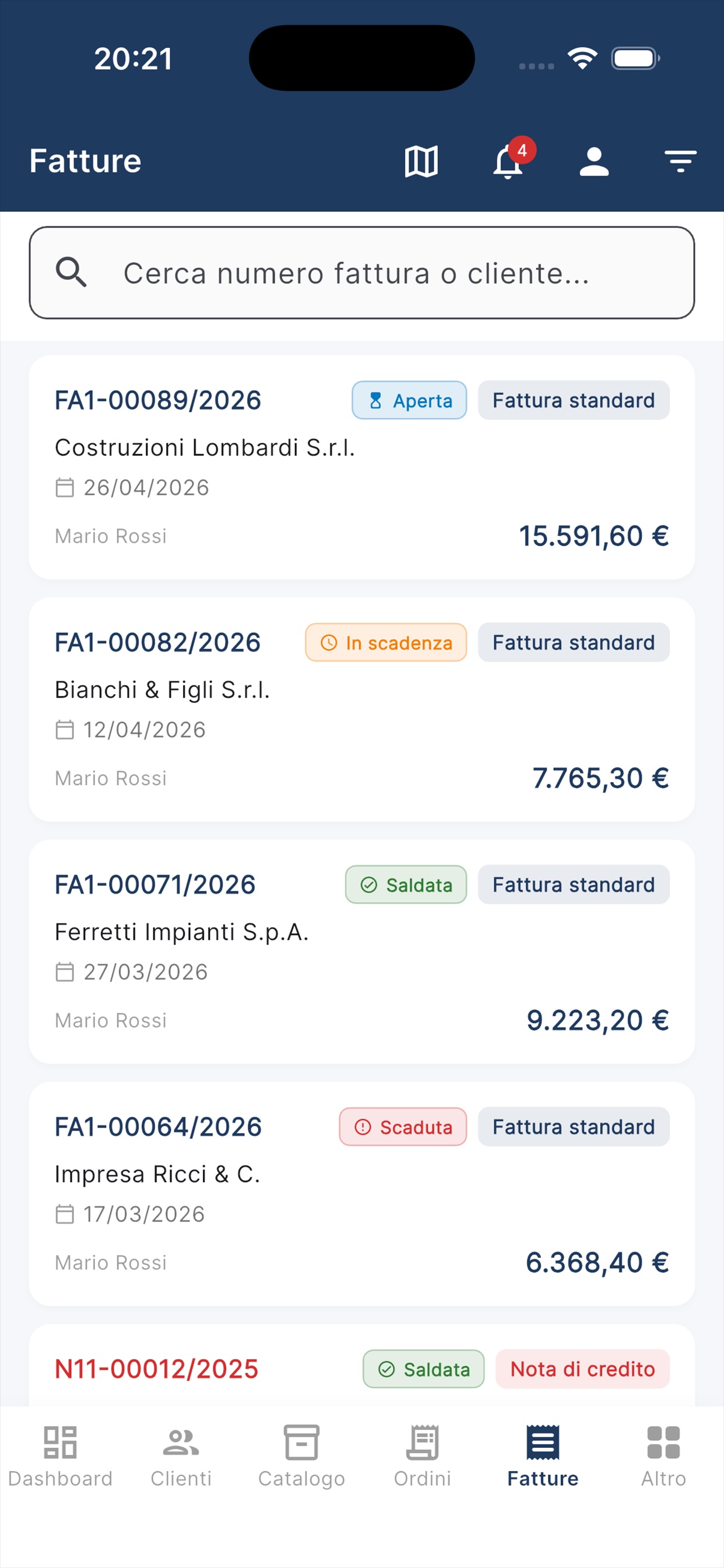 Fatture & Documenti